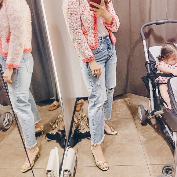 Zara Snaskin elastic heels - Picture 3 of 3